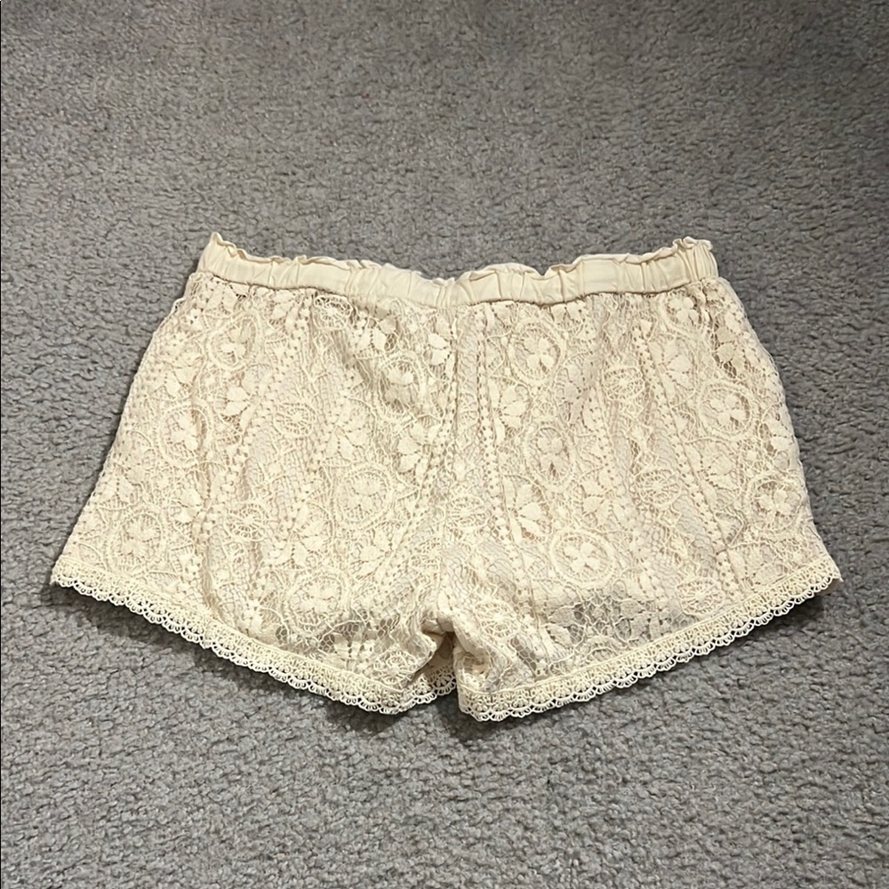 Lace Drawstring Shorts - Picture 5 of 5